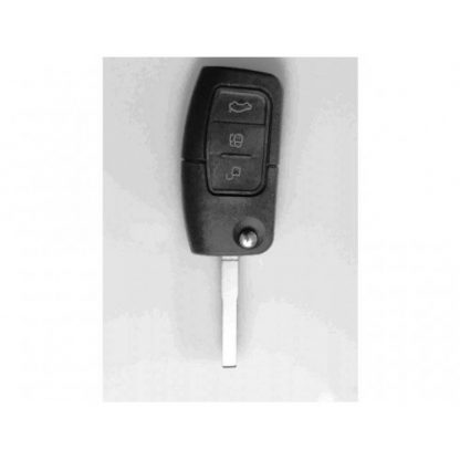 Ford Focus | Mondeo | C-Max | S-Max | Kuga trijų mygtukų rakto korpusas (HU101 geležtei)