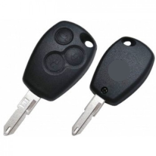 Renault Master | Modus | Clio | Twingo trijų mygtukų rakto korpusas