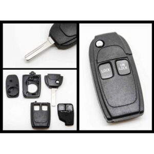 Volvo S40 | V40 | S60 | C70 | V70 | S80 dviejų mygtukų rakto korpusas