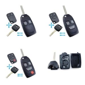 Volvo S60 | S80 | V70 | S40 modifikuotas raktas (2-3-4 mygtukai)