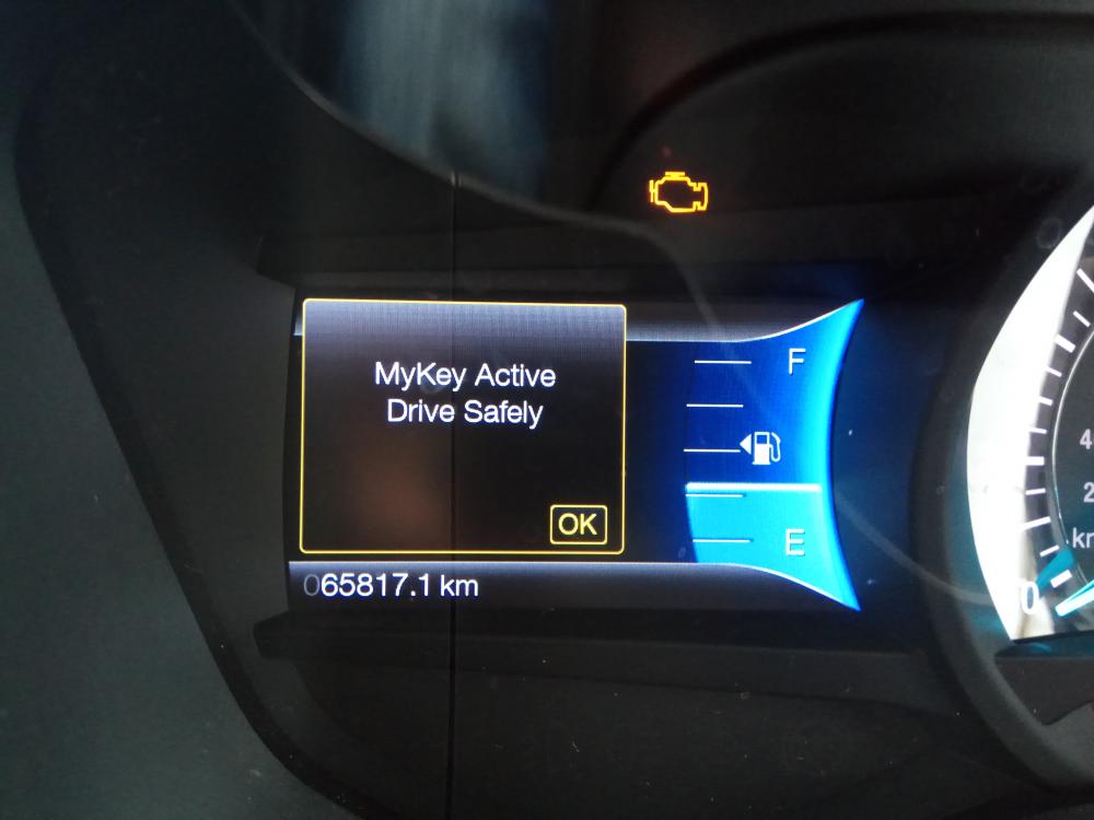 „MyKey“ funkcijos išjungimas „Ford“