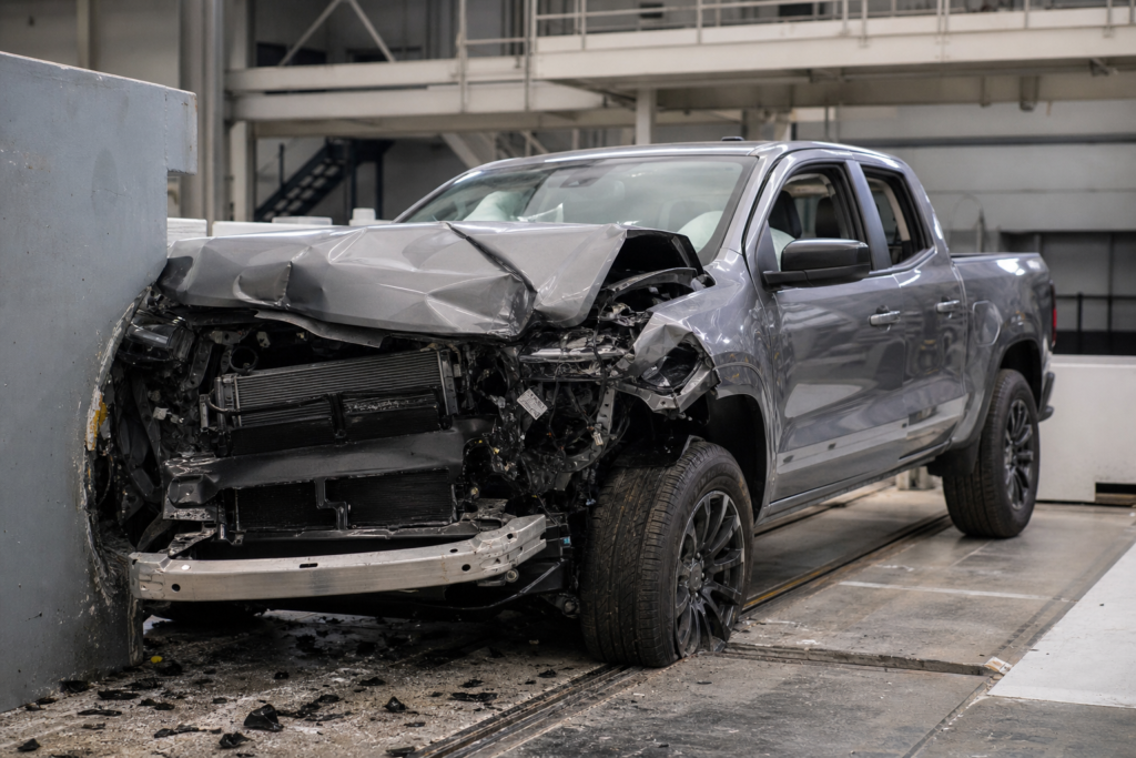 Kodėl 2026 metų „GMC Canyon“ negavo IIHS apdovanojimo
