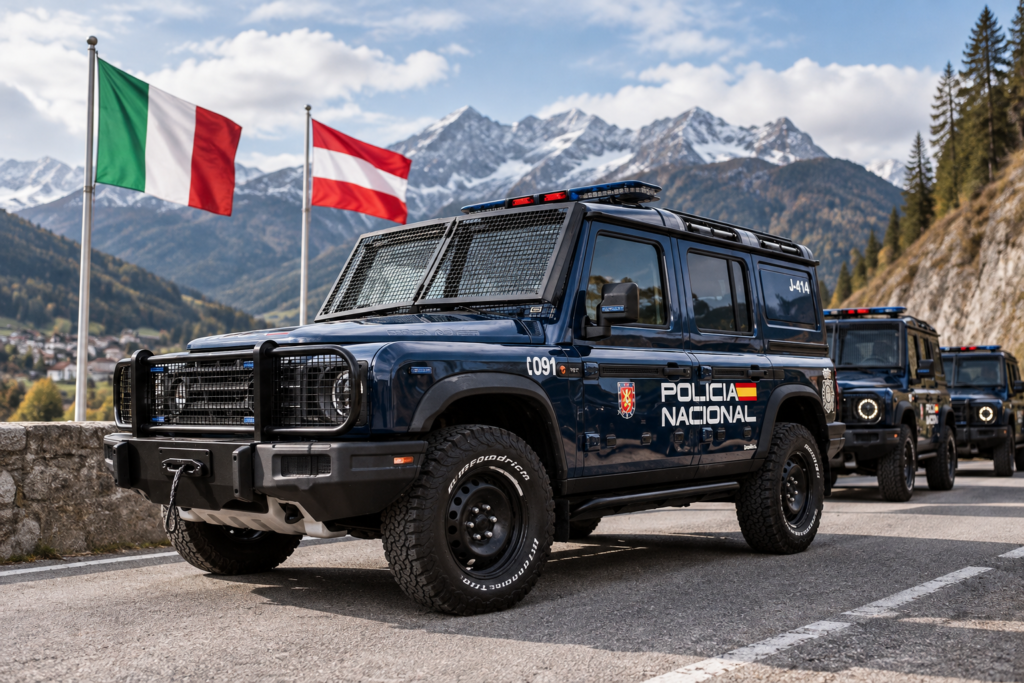Kariniai „Ineos Grenadier“ parkai patvirtinti Italijoje ir Austrijoje