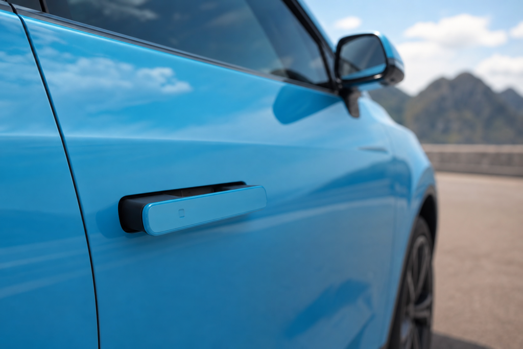 Kinijos taisyklių projektas – durims su paslėptomis rankenomis reikėtų mechaninio atidarymo iš išorės