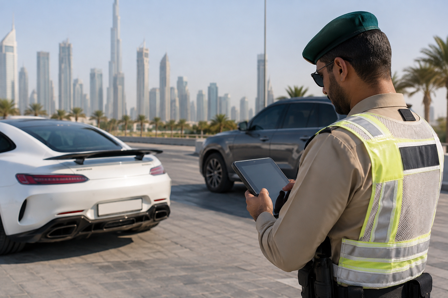 Kokius pažeidimų skaičius nurodė Dubajaus policija?